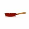 Poêle Ector Induction Aluminium Revêtu Manche En Bois 24 Cm Rouge -DE BUYER Ventes 108013 0 1 Poele Ector induction aluminium revetu manche en bois 24 cm rouge Ogo