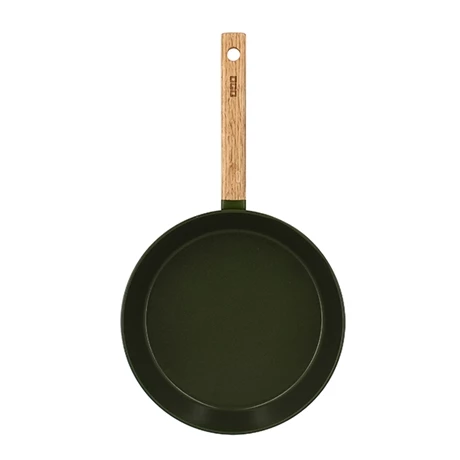 Poêle Ector Induction Aluminium Revêtu Manche En Bois 28 Cm Vert 7 Poêle Ector Induction Aluminium Revêtu Manche En Bois 28 Cm Vert – Image 5