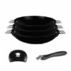 Lot De 3 Poêles Amovibles Cookway Avec Anse Et Poignée 20 24 28 Cm -DE BUYER Ventes 119031 0 1 Lot de 3 poeles amovibles Cookway avec anse et poignee 20 24 28 cm Cristel