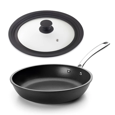 Lot Poêle 26 Cm Voga Avec Couvercle 3 Lot Poêle 26 Cm Voga Avec Couvercle