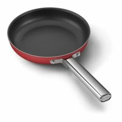 Smeg Lot De 3 Poêles Aluminium Antiadhésives Rouges -DE BUYER Ventes 139004 3 1 Lot de 3 poeles aluminium antiadhesives rouges Smeg