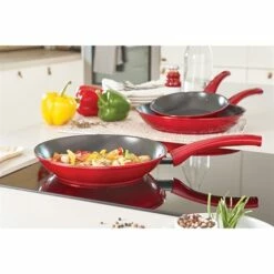 Lot De 3 Poêles Antiadhérentes Prestige Rubis 20, 24 Et 28 Cm -DE BUYER Ventes 13920 2 3 Lot de 3 poeles antiadherentes Prestige Rubis 20 24 et 28 cm Mathon