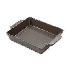 Plat à Four Rectangulaire En Céramique Taupe 19,5 X 22,5 Cm -DE BUYER Ventes 200101 1 3 Plat a four rectangulaire en ceramique taupe 19 5 x 22 5 cm Mathon
