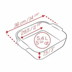 Peugeot Plat Four Carré Céramique écru 36 Cm -DE BUYER Ventes 201179 2 2 Plat four carre ceramique ecru 36 cm Peugeot