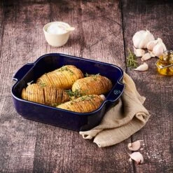 Peugeot Plat Four Carré Céramique Bleu 36 Cm -DE BUYER Ventes 201182 2 2 Plat four carre ceramique bleu 36 cm Peugeot