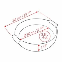 Peugeot Plat Four Rond Céramique Rouge 34 Cm 7 Peugeot Plat Four Rond Céramique Rouge 34 Cm -DE BUYER Ventes 201192 2 3 Plat four rond ceramique rouge 34 cm Peugeot