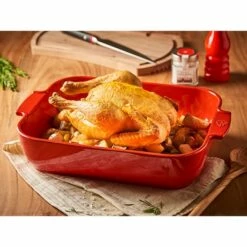 Peugeot Plat Four Rectangulaire Rouge Céramique 40 Cm -DE BUYER Ventes 201224 2 2 Plat four rectangulaire rouge ceramique 40 cm Peugeot