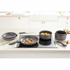 Set 3 Poêles Anti-adhésives Effet Pierre Et Manche Amovible -DE BUYER Ventes 20211 4 4 Set 3 poeles anti adhesives Effet Pierre et manche amovible Mathon