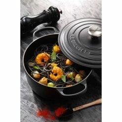Le Creuset Cocotte Fonte Rond 26 Cm Noir -DE BUYER Ventes 213183 2 2 Cocotte fonte rond 26 cm noir Le Creuset