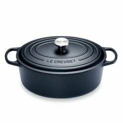 Le Creuset Cocotte Fonte Ovale 31 Cm Noir