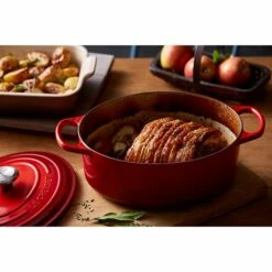 Le Creuset Cocotte Fonte Ovale Cerise 31 Cm -DE BUYER Ventes 213206 2 2 Cocotte fonte ovale cerise 31 cm Le Creuset