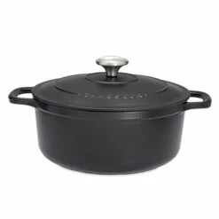 Mini Cocotte Sublime Fonte Rond 0,6 L 12 Cm Noir