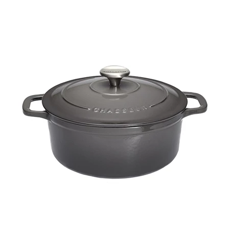 Cocotte Sublime Fonte Rond 4 L 24 Cm Grise 3 Cocotte Sublime Fonte Rond 4 L 24 Cm Grise