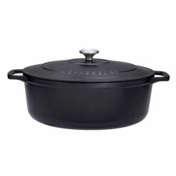 Cocotte Sublime Fonte Ovale 8,5 L 35 Cm Noir