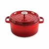 Cocotte En Fonte Ronde 24 Cm 3,7 L Rouge 2 Cocotte En Fonte Ronde 24 Cm 3,7 L Rouge -DE BUYER Ventes 213286 0 2 Cocotte en fonte ronde 24 cm 3 7 L rouge Mathon