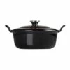 Le Creuset Cocotte Fonte Ronde Plume 24 Cm 2,4 L Noir -DE BUYER Ventes 21607 0 1 Cocotte fonte ronde Plume 24 cm 2 4 L noir Le Creuset