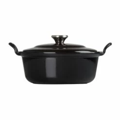 Le Creuset Cocotte Fonte Ronde Plume 24 Cm 2,4 L Noir