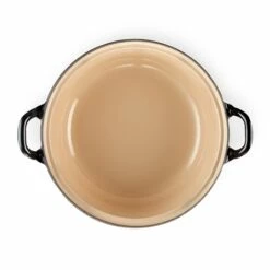 Le Creuset Cocotte Fonte Ronde Plume 24 Cm 2,4 L Noir -DE BUYER Ventes 21607 4 1 Cocotte fonte ronde Plume 24 cm 2 4 L noir Le Creuset