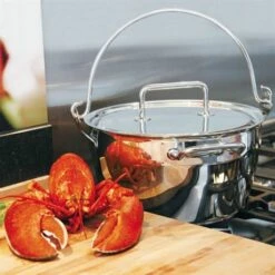 Marmite à Crustacés Confiture 30 Cm 9 L -DE BUYER Ventes 23300 4 5 Marmite a crustaces confiture 30 cm 9 L