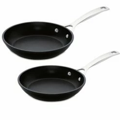 Le Creuset Lot 2 Poêles 24 Et 28 Cm Les Forgées