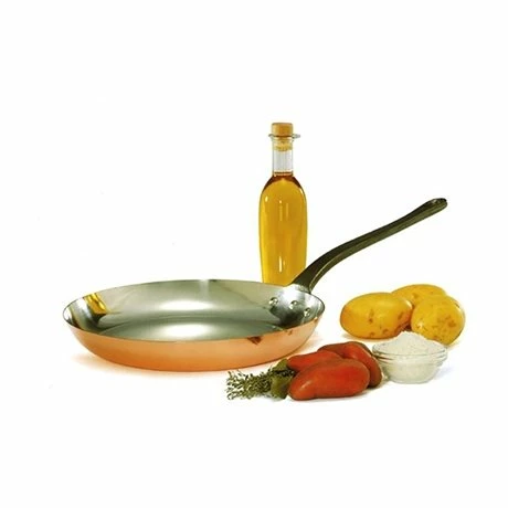 Poêle à Frire En Cuivre Massif 20 Cm 4 Poêle à Frire En Cuivre Massif 20 Cm – Image 2