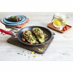 Poêle Revêtue Mutine 28 Cm Sans Manche -DE BUYER Ventes 27127 2 2 Poele revetue Mutine 28 cm sans manche Cristel