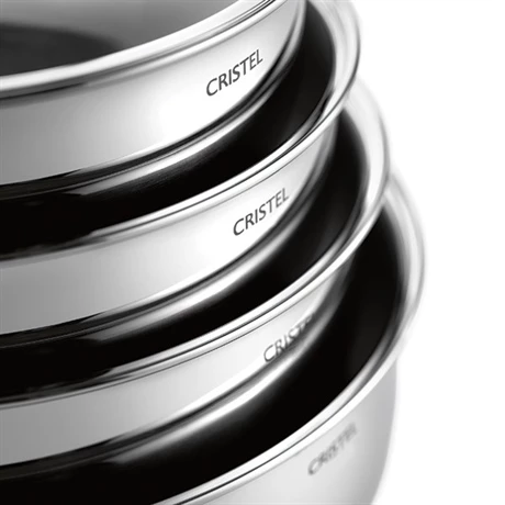 Lot 2 Poêles Sautoirs Inox Castel'Pro 24 Cm Et 28 Cm 4 Lot 2 Poêles Sautoirs Inox Castel'Pro 24 Cm Et 28 Cm – Image 2