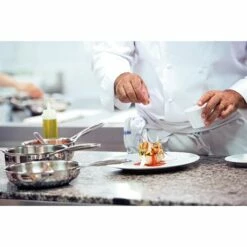 Lot 2 Poêles Sautoirs Inox Castel'Pro 24 Cm Et 28 Cm 7 Lot 2 Poêles Sautoirs Inox Castel'Pro 24 Cm Et 28 Cm -DE BUYER Ventes 271900 2 1 Lot 2 poeles sautoirs inox Castel Pro 24 cm et 28 cm Cristel