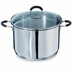 Marmite Haute En Inox 18 8 Avec Couvercle Rapid Cook 26 Cm 8,5 L