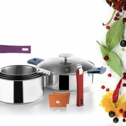 Faitout Mutine Inox 24 Cm 5,2 L -DE BUYER Ventes 27413 1 2 Faitout Mutine inox 24 cm 5 2 L Cristel