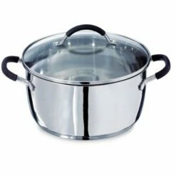 Faitout Inox Rapid Cook Avec Couvercle 24 Cm 5 L -DE BUYER Ventes 27621 1 5 Faitout inox Rapid Cook avec couvercle 24 cm 5 L Mathon