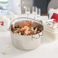 Marmite à Crustacés - Bassine à Confiture Inox 30 Cm -DE BUYER Ventes 278111 2 13 Marmite a crustaces Bassine a confiture inox 30 cm Mathon