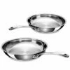BEKA Lot De 2 Poêles Inox 20 Et 26 Cm Chef