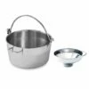 Lot Bassine à Confiture Inox 30 Cm Et Entonnoir 14 Cm -DE BUYER Ventes 279114 0 1 Lot bassine a confiture inox 30 cm et entonnoir 14 cm Mathon
