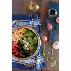 Devant -DE BUYER Ventes 279192 1 2 Lot faitout basse temperature et insert cuit vapeur 24cm Ecovitam