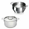 BEKA Set Faitout Chef 20 Cm Avec Couvercle Et Multi Passoire Vapeur -DE BUYER Ventes 279223 0 1 Set faitout Chef 20 cm avec couvercle et multi passoire vapeur Beka