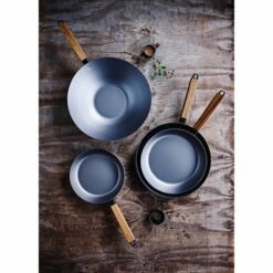 BEKA Lot Poêles Nomad 20 24 28 Cm -DE BUYER Ventes 289000 3 2 Lot poeles Nomad 20 24 28 cm Beka