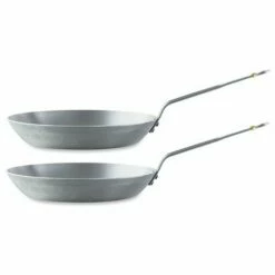 De Buyer Lot De 2 Poêles Minéral B Element 24 Et 28 Cm