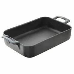 Plat Rectangulaire Belle Cuisine Effet Fonte 19 Cm