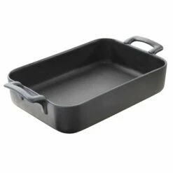 Plat Rectangulaire Belle Cuisine Effet Fonte 26 Cm