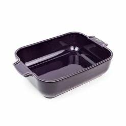 Peugeot Plat Rectangulaire Aubergine 25 Cm