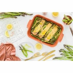 Peugeot Plat Rectangulaire Céramique Terracotta 32 Cm -DE BUYER Ventes 301342 3 3 Plat rectangulaire ceramique terracotta 32 cm Peugeot