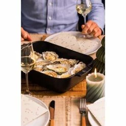 Peugeot Plat à Four Céramique Appolia Rectangulaire Noir Mat 40 Cm -DE BUYER Ventes 301368 4 3 Plat a four ceramique Appolia rectangulaire noir mat 40 cm Peugeot