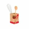 Pot à Ustensiles Bambou Rouge -DE BUYER Ventes 601011 0 1 Pot a ustensiles Bambou rouge Pebbly