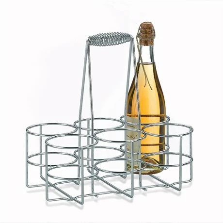 Porte-bouteilles Chromé Loop 3 Porte-bouteilles Chromé Loop