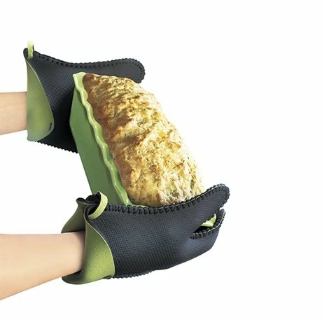 Gant à Four Anti Adhérent Noir Grande Taille 4 Gant à Four Anti Adhérent Noir Grande Taille – Image 2