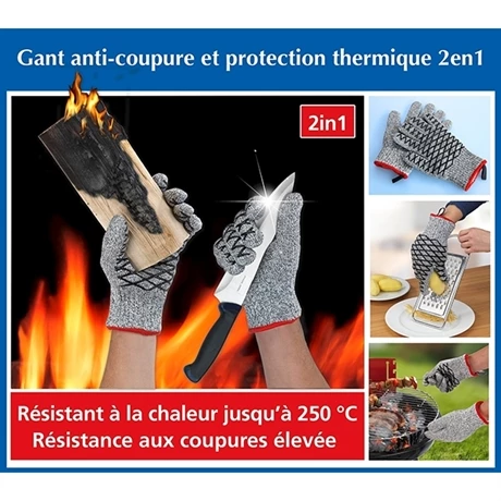 Paire De Gants De Protection 2 En 1 Femme 7 Paire De Gants De Protection 2 En 1 Femme – Image 5