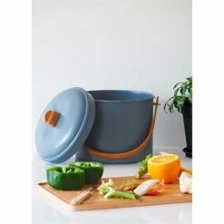 Seau à Compost D’intérieur Ardoise 7 L -DE BUYER Ventes 606079 2 1 Seau a compost d interieur ardoise 7 L Pebbly