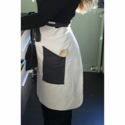 Tablier De Cuisine En Coton -DE BUYER Ventes 606099 3 1 Tablier de cuisine en coton Pebbly