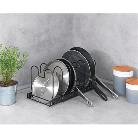 Lot De 2 Rangements Extensibles Pour Poêles Et Ustensiles 4 Lot De 2 Rangements Extensibles Pour Poêles Et Ustensiles – Image 2